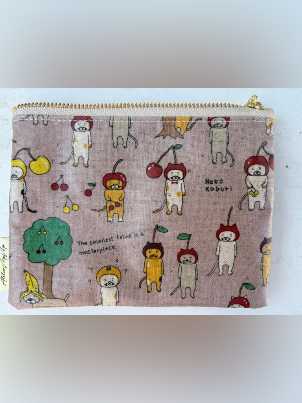 Handmade! Atelier mamo 4x6” purse